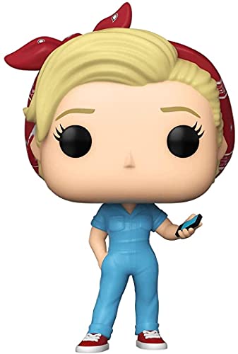 Funko Pop! TV: Parks And Rec - Leslie Knope The Riveter - Parks And Recreation - Figura in Vinile da Collezione - Idea Regalo - Merchandising Ufficiale - Giocattoli per Bambini e Adulti - TV Fans