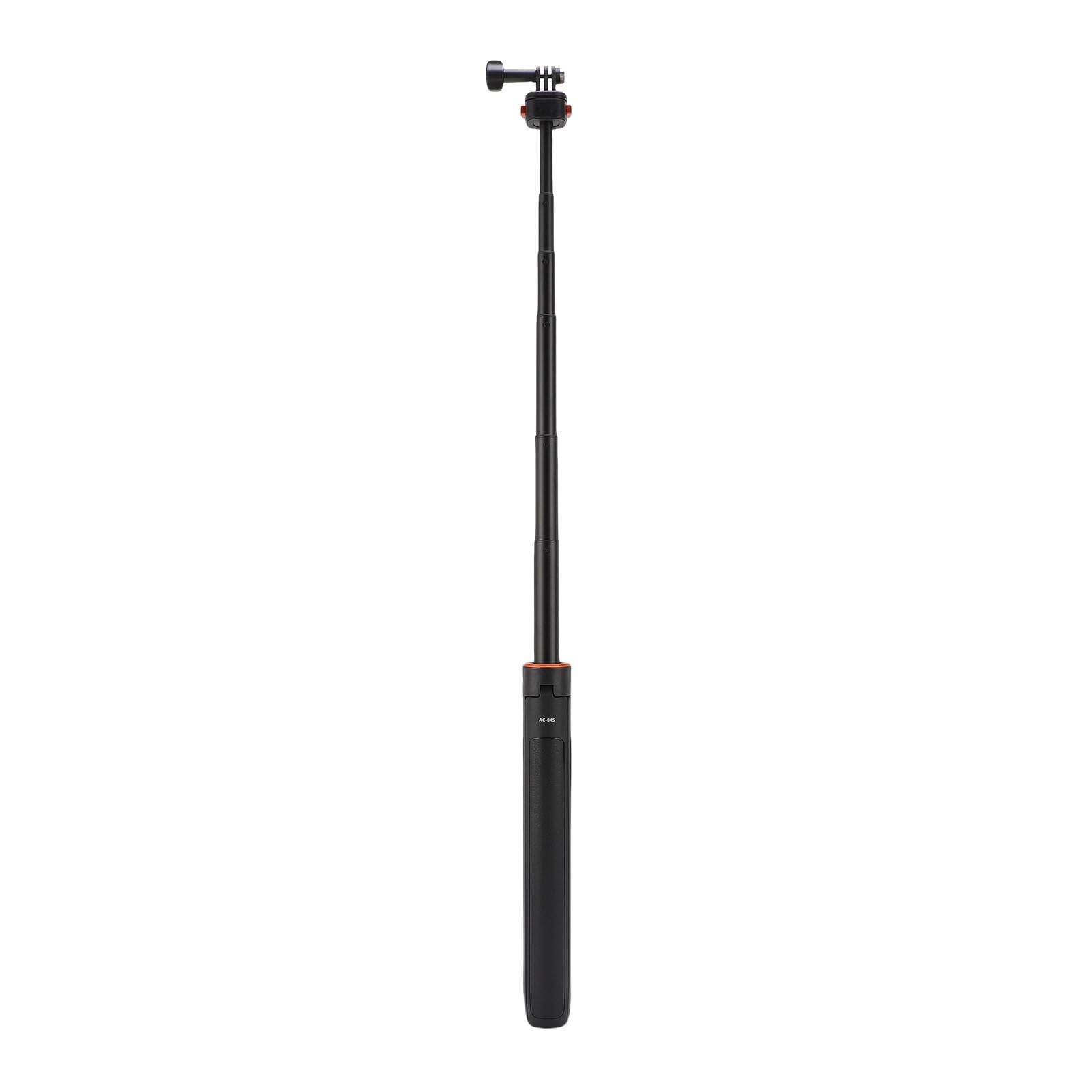 XUMIUZIY Treppiede per Action Camera con Bastone Selfie, Asta Estensibile | Treppiede in lega di alluminio, vite da 1/4 di pollice a rilascio rapido, adatto per DJI Osmo Pocket 3, Insta360 e GoPro
