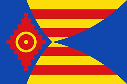 magFlags Bandera Large Cimballa - Zaragoza - España | bandera horizontal | 1.35m² | 90x150cm