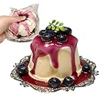 Juguetes Antiestrés Apretables | Accesorios de Escritorio Postre de Arándanos | Pequeños Juguetes de Comida para Apretar para Adultos,para Hombres Mujeres Niños Escuela Hogar Oficina Aula de