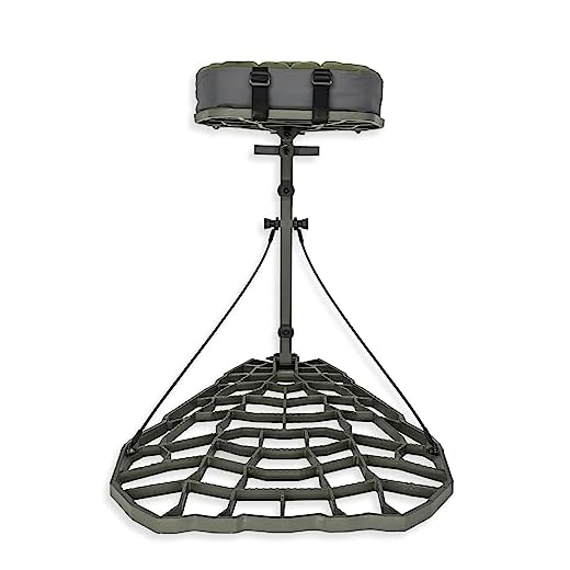 XOP Vanish Evolution - 11Lb Aluminum Hang On Tree Stand for Hunting - Deer Stand