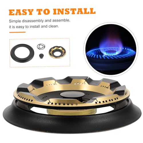 Grille de brûleur à gaz universelle en inox, solide et nettoyage facile pour cuisine