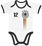 bodypaint fussball Kurzer Babystrampler mit Envelope-Halsausschnitt. Lieb zum Baby mit einem angenehmen Tragegefühl.
