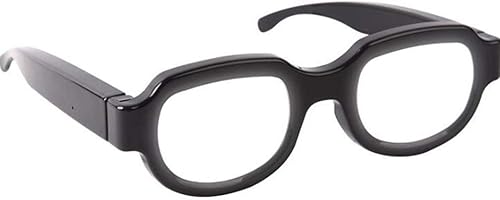 Miniatura 2 de NUOBESTY Lentes de anime iluminados, con luces LED, que brillan en la oscuridad, lentes intermitentes para fiesta de cosplay, para Halloween, fiesta