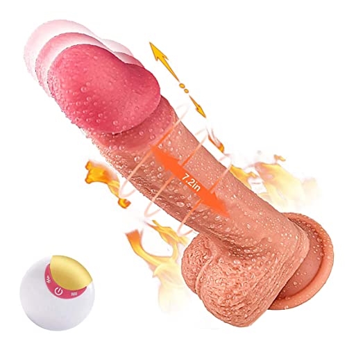 Gode va et vient vibrant et automatique XX8 pour femme avec télécommande