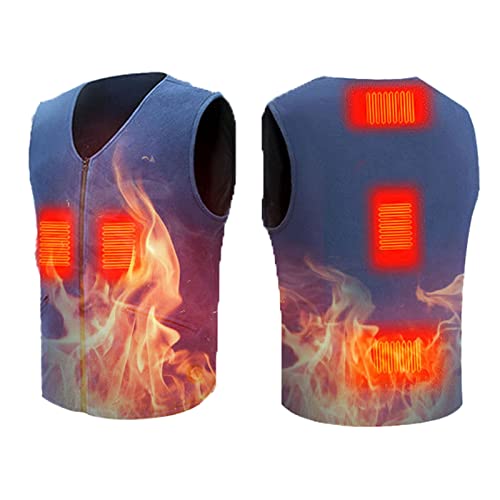 Veste chauffante pour moto et chasse gilet électrique USB LTTL à température réglable
