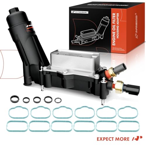 A-Premium Engine Oil Cooler Oil Filter Housing Adapter Assembly Fit for 2014-2017 Ram 1500 & Jeep Grand Cherokee, Wrangler & Dodge Grand Caravan, Charger, Journey & Chrysler Town & Country, V6 3.6L by A-Premium - Image 9