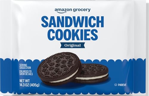 Amazon Grocery, Original Sandwich Cookies...