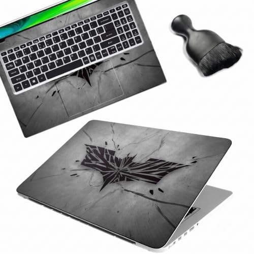 Image of DSGN 97 Full Body Laptop Skin Bubble-Free| Laminated| Removable| HD Quality Sticker for Laptops Upto 15.6 Inches Compatible with Hp /Dell /Acer /Lenovo /Asus etc.(Keyboard Cleaner Brsh)