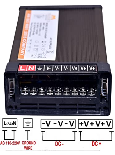 Image of 5V 60A 300W DC Switching Switch Power Supply for Pixel Light, LED Strip, CCTV, etc. 5Volt 60Amp (by My TRIDEV)(6 Month Warranty)