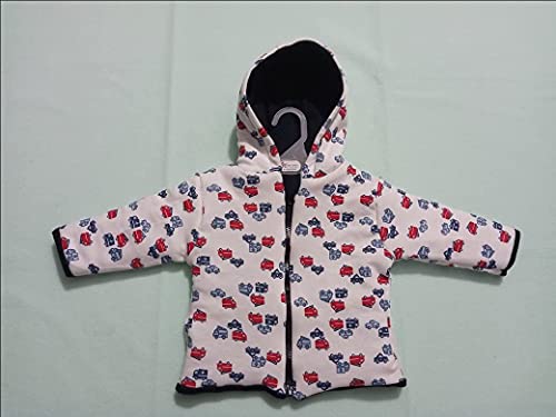 Image of Navy zone Baby Reversible Sweater Jacket - Baby Jacket /Winter Jackets for Toddler Girls /Boys- Sweater for Baby Girls /Baby Boys (OR, 0-6 Months)
