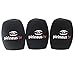 2 Pack Logo Customized on Microphone Foam Windscreens Handhold Mic Foam Covers Windshields with Logo Printed for TV Interview, Broadcast,Radio Station Microphones (Black)