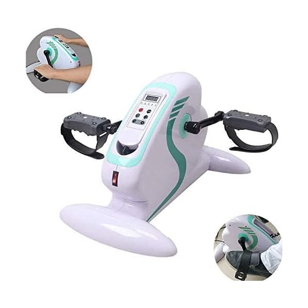 Fitness Motorized Exercise Bike with Leg Protector, Electric Pedal Exerciser for The Elderly and Seniors, Electronic Physical Therapy Rehab Bike Trainer (Pedal Exerciser) - Image 2