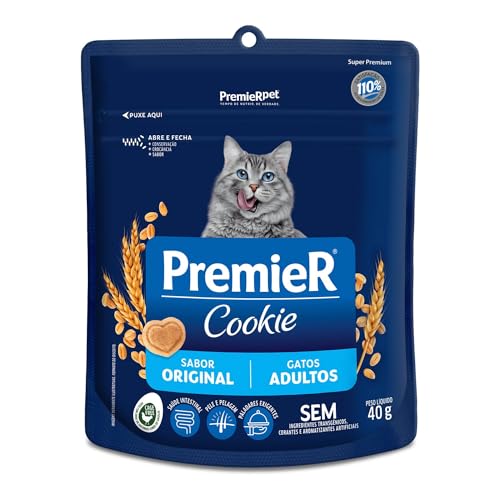 PremieR Pet Cookie Premier Sabor Original Para Gatos Adultos 40G