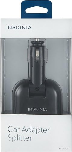 Miniatura 2 de Insignia Vehicle Power Adapter Splitter – Negro