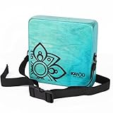 The Kandu Mashbox - is the first-ever wearable drum shaker,small Cajon designed to meet the needs of every percussionist (Blue)