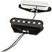 Fender Tex Mex Telecaster Pickups Set Bundle With 12x Guitar Picks and Liquid Audio Instrument Polishing Cloth - Single Coil Pickups, Small