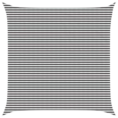 Voile d'ombrage en polyéthylène haute densité 7x7 m avec attaches inox