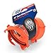 Camco RhinoFLEX Clear 45-Degree Camper/RV Sewer Hose Swivel Fitting - Features a Swivel Lug Fitting & a 4-Prong Bayonet Fitting - Made of Heavy-Duty Resin (39847)