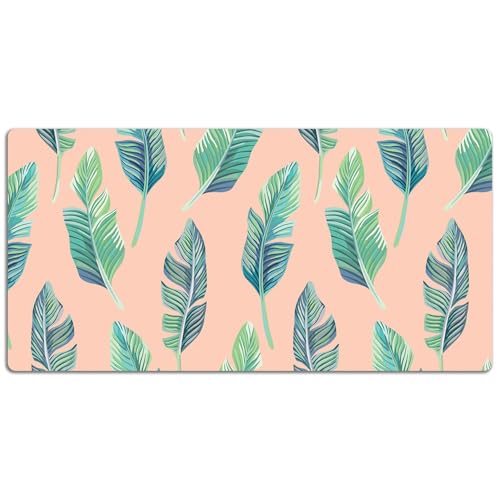 Tapis de bureau antidérapant 120x60 cm imperméable et facile à nettoyer