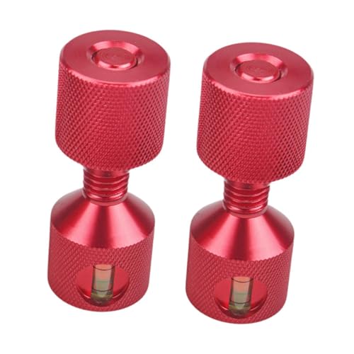Pasadores de brida de aluminio para solucionar desalineaciones con nivel de burbuja de 8cm 6