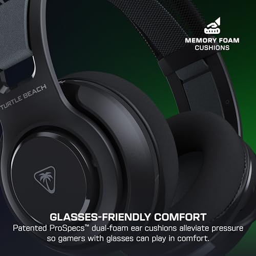 Image of Turtle Beach Atlas 200 Wired Multiplatform Gaming Headset for Xbox, PlayStation, PC w / 3.5mm Wired Connection - 50mm Nanoclear Drivers, Flip-to-Mute Mic, Memory Foam Cushions - Black