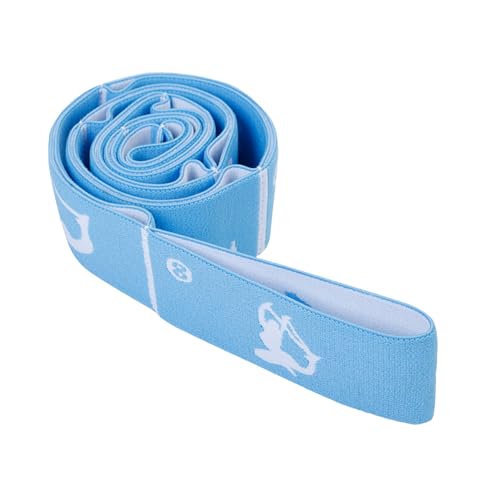 Image of 2-Pack Adjustable Kids Dance Stretch Bands - 8-Loop Elastic Bands for Ballet, Latin, Yoga, Gymnastics & Stretching - Flexible, Multi-Section Design for Dance Training & Flexibility