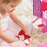 HZUIZXYO Mini Silicone Pig Toy,6Inch Soft Lifelike Silicone Pig Doll Cute Miniature Reborn Piggy Toys Simulation Body Piggy Toys with Accessories for Kids Home Decoration - Image 3