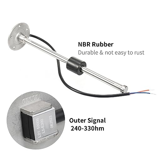 Shkalacar 240-33 ohm brandstof, waterniveausensor, standaard SAE-5-gatenpatroon, brandstofsensor, brandstofzendeenheid voor boot, auto, vrachtwagen, camper - Afbeelding 3