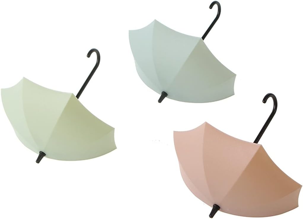 3Pcs Wall Mounted Hook Key Holder Letter Rack Hanger Hanging Decor Creative Key & Decorative Hooks Home Storage & Organization(D)