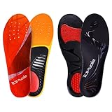 Plantar Fasciitis Insoles Men Women,Arch Support Inserts,Pain Relief Orthotics for Flat Feet,High Arch,Foot Pain - Work Boot Shoe Insoles for Standing All Day,Comfort,Shock Absorbing