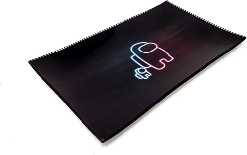 Miniatura 2 de E.G.G. Bandeja de vidrio resistente a las roturas: Decorativa/Coleccionable de alta resolución Gran regalo (entre nosotros)