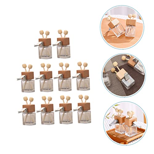 Bouteilles Verre avec Couvercle Diffuseur anti-odeur pour Ventilation Auto x10 - 5