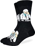 Good Luck Sock Men's Dr. Anthony Fauci Facepalm Socks, Adult, Shoe Size 7-12