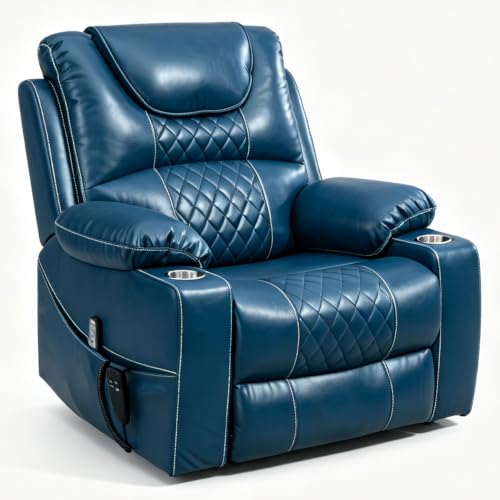 Image of Oversized Power Lift Recliner for Big & Tall, 400 LBS, 25 inch Wide