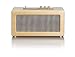 Produktbild Lenco Bluetooth Lautsprecher BT-300 - tragbarer Retro-Lautsprecher - Stereo 2 x 10 Watt RMS - integrierter Akku mit 1500mAh - 8 Stunden Laufzeit - 3,5mm AUX-IN - Creme/Eiche