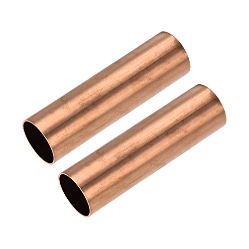 Tube rond en cuivre 29 mm de diamètre externe et 100 mm de longueur pour vos travaux de tuyauterie