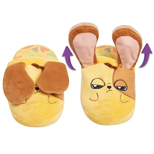 Chaussons Flipzeez Chiot M parfaits pour les matins froids en famille