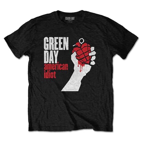 Rock Off officially licensed products Green Day American Idiot T Shirt L