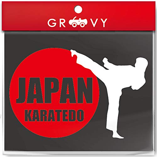 ��� �V�[�� �񂵏R�� �V���G�b�g JAPAN KARATE ���̊� �X�e�b�J�[ ���� �h���X�A�b�v �G���u����_958 (�z���C�g)