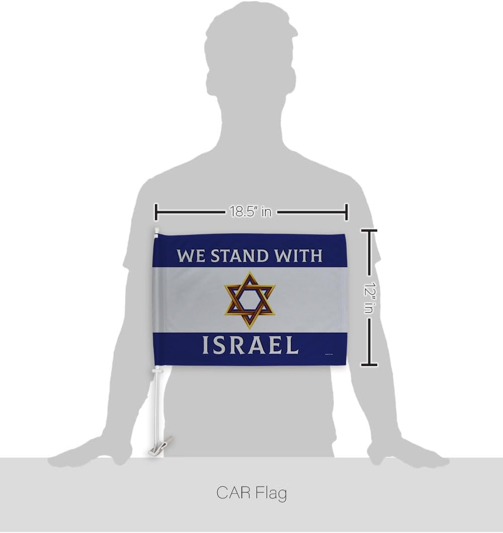 Someone In Israel Loves Me Baby Bodysuit - Israeli Flag Onesie