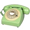 ZHY Roterende Ontwerp Retro Landline Telefoon Voor Thuis, Amerikaanse Retro Telefoon Ouderwetse Antieke Telefoon Kantoor…