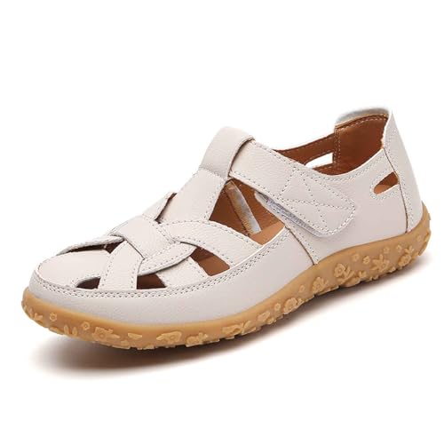 Sandalias mujer de punta cerrada: la solución para caminar fresca y sin dolor este verano
