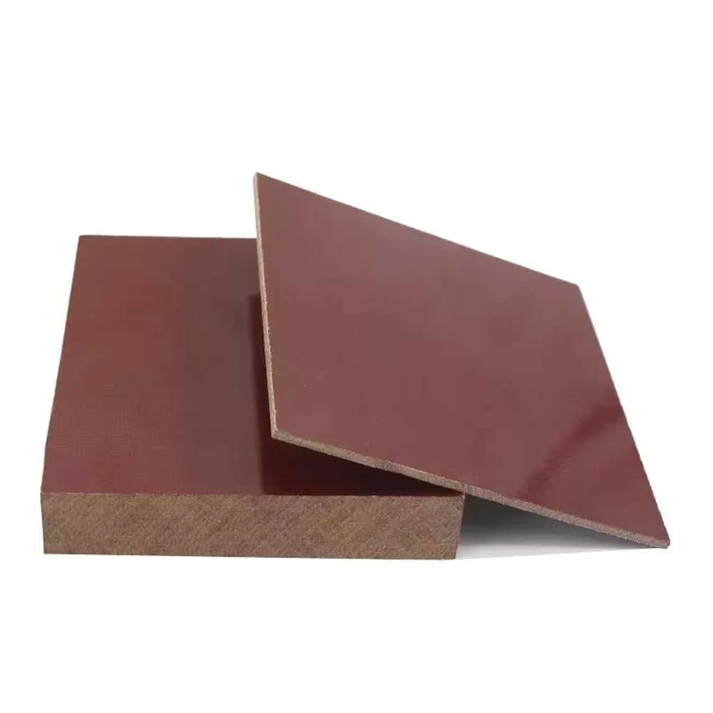 1pcs Hoja de baquelita fenólica | Hoja marrón de varios tamaños for aislamiento eléctrico(25*300*300mm)