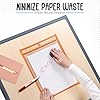 Essex Wares - 30 Pack, Assorted, Dry Erase Pocket Document Protectors,10" Wide x 13.5" Tall - Dry Erase Clear Plastic Sleeves - Reusable & Easy Erase Plastic Invoice Holders, Water-Resistant & Durable #2