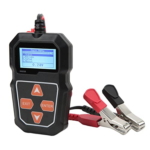 Qqmora Car Battery Load Tester Digital Auto Analyzer 12V Automotive Alternator for Truck SUV