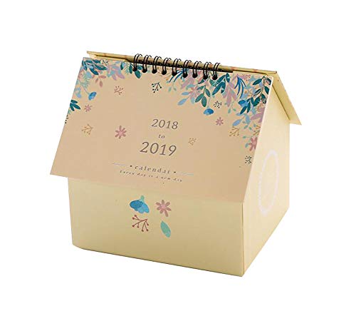 Calendrier utile du bloc-notes d'août 2018 à décembre 2019 Jaune Calendrier utile du bloc-notes d'août 2018 à décembre 2019 Jaune