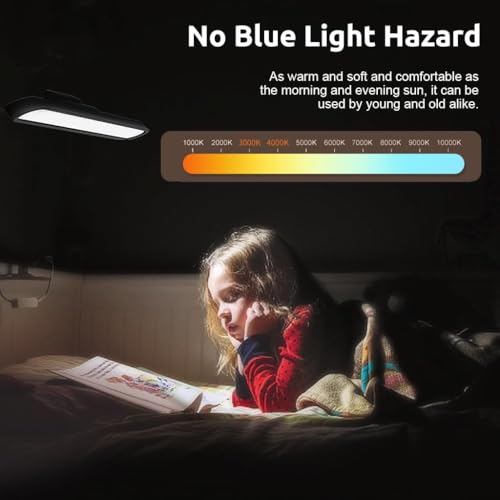 Image of Magnetic LED Cabinet Light with Rechargeable 2000 mAh Battery - Touch Control Dimmable Under Cabinet Lighting for Wardrobe, Study Table, Kitchen Shelves, Closet and Wall Mount Use