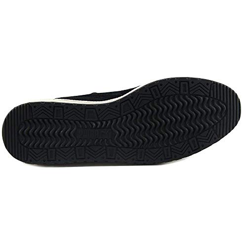 PUMA Men's SKU II Lo Leather Color Blocked Sneakers, Size: 9.5 D(M) US, Color: Quiet Shade/Puma Black