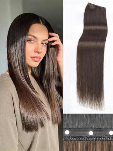 YDDM Double Invisible PU OVO Butterfly Weft Human Hair Extensions